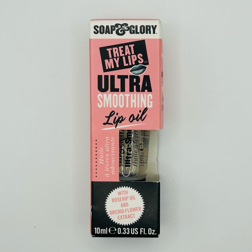 Soap & Glory Clear Ultra Smoothing Lip Oil - NEW and SEALED